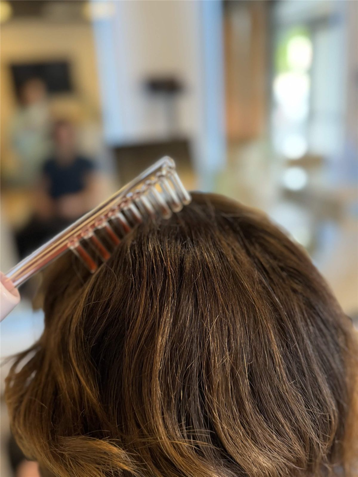Scalp after treatment